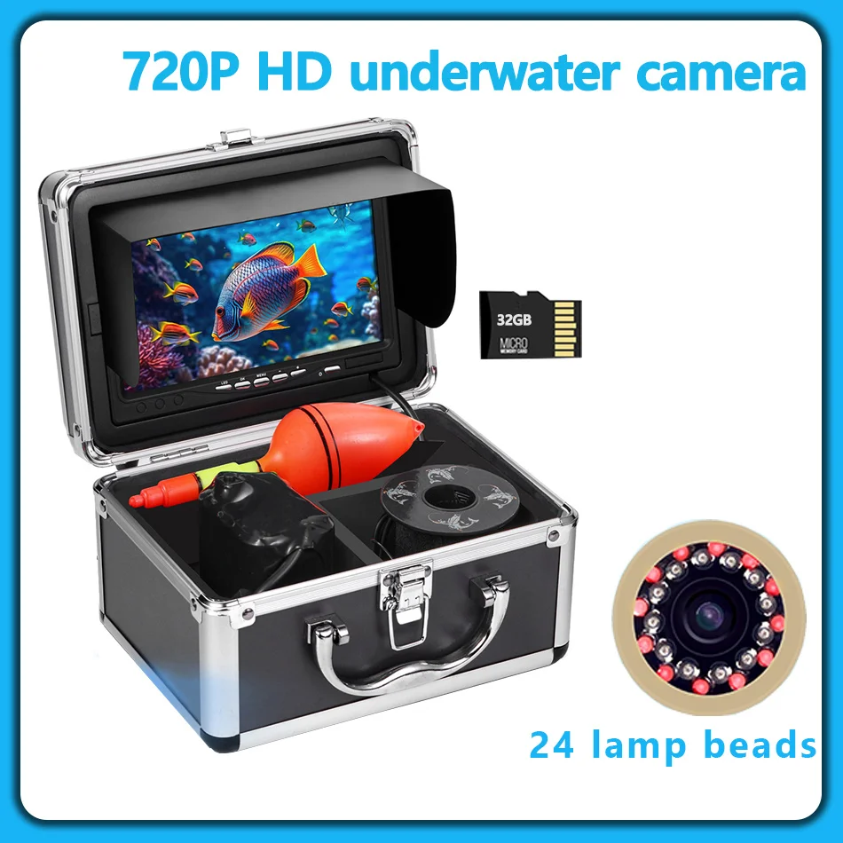 MOQCQGR 8336HD 7inch&1080P Camera for Fishing goods with IP68 Waterproof Ice Fishing Camera with DVR for Man's Gift
MOQCQGR 8336HD 7inch&1080P Camera for Fishing goods with IP68 Waterproof Ice Fishing Camera with DVR for Man's Gift