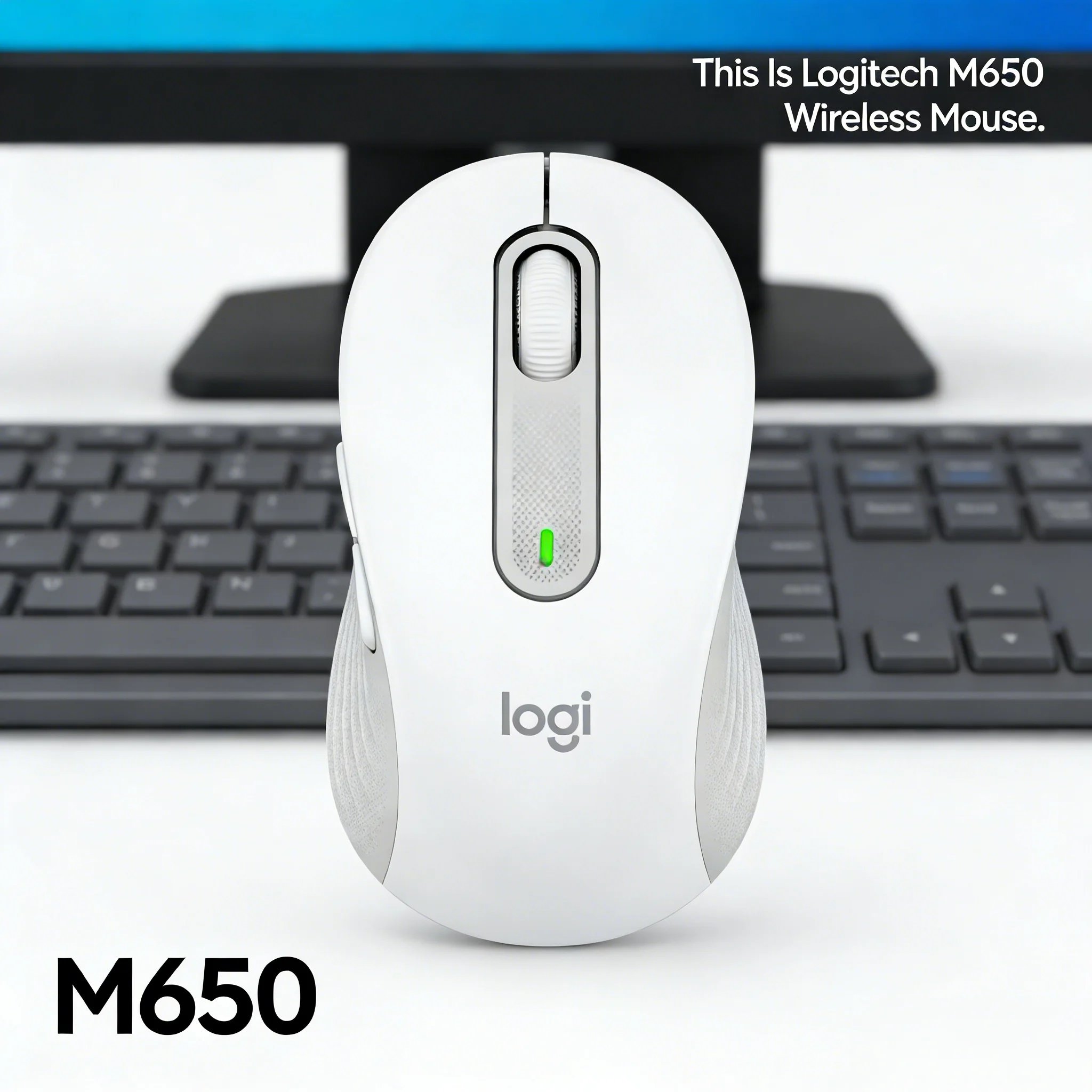 Logitech M650 /M650L Customizable Side Buttons Mouse Personalized Operation Medium-Small Hand
Logitech M650 /M650L Customizable Side Buttons Mouse Personalized Operation Medium-Small Hand