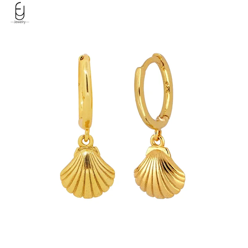 925 Sterling Silver Ear Needle Minimalist Shell Pendant Earrings for Women Cute Shell Gold Earrings Fashion Party Jewelry Gifts
925 Sterling Silver Ear Needle Minimalist Shell Pendant Earrings for Women Cute Shell Gold Earrings Fashion Party Jewelry Gifts