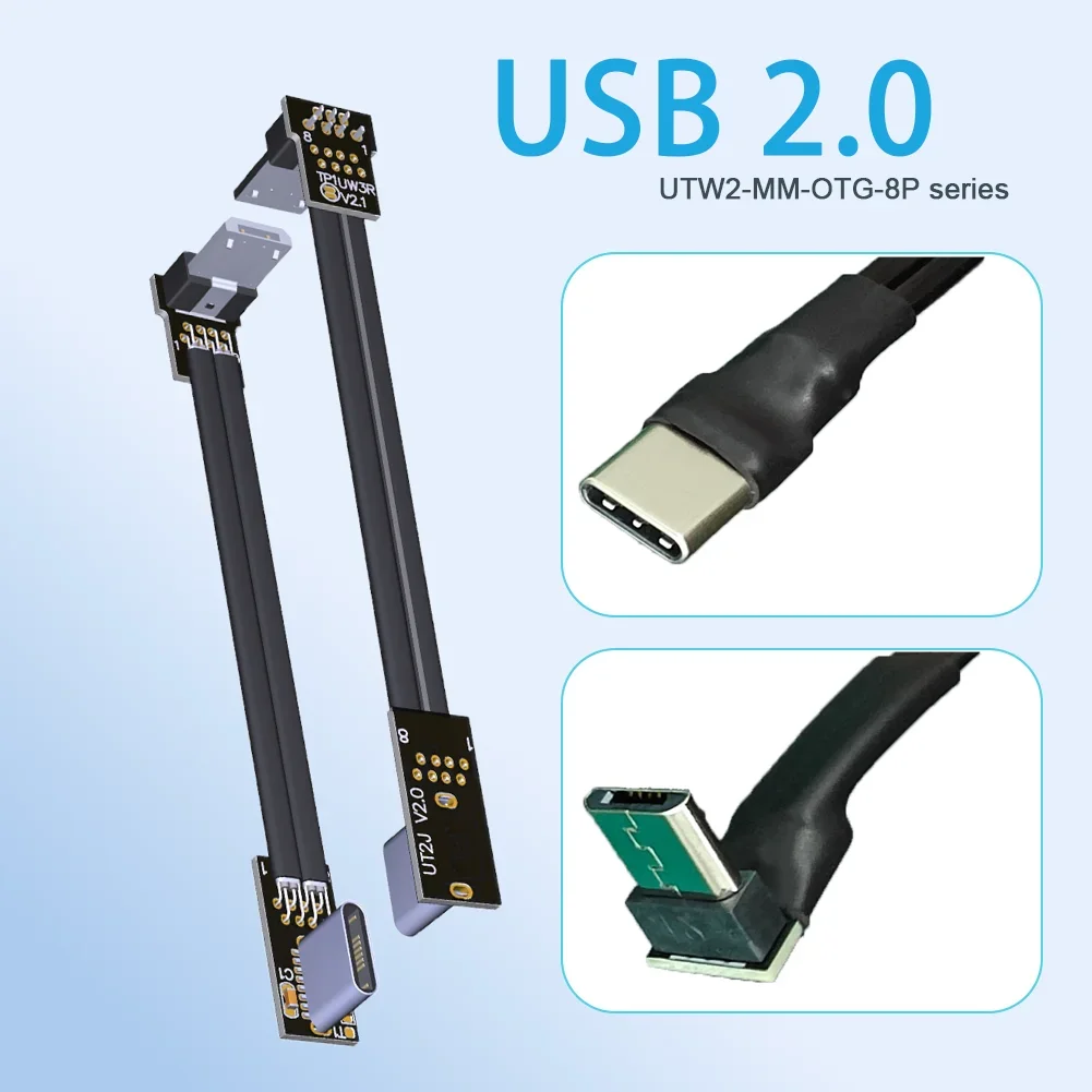8P FFC Type-C USB 2,0 Micro B плоский кабель-удлинитель Fold 90 FPV ультратонкий плоский мягкий гибкий FPC зарядный кабель для экранирования данных
8P FFC Type-C USB 2,0 Micro B плоский кабель-удлинитель Fold 90 FPV ультратонкий плоский мягкий гибкий FPC зарядный кабель для экранирования данных
