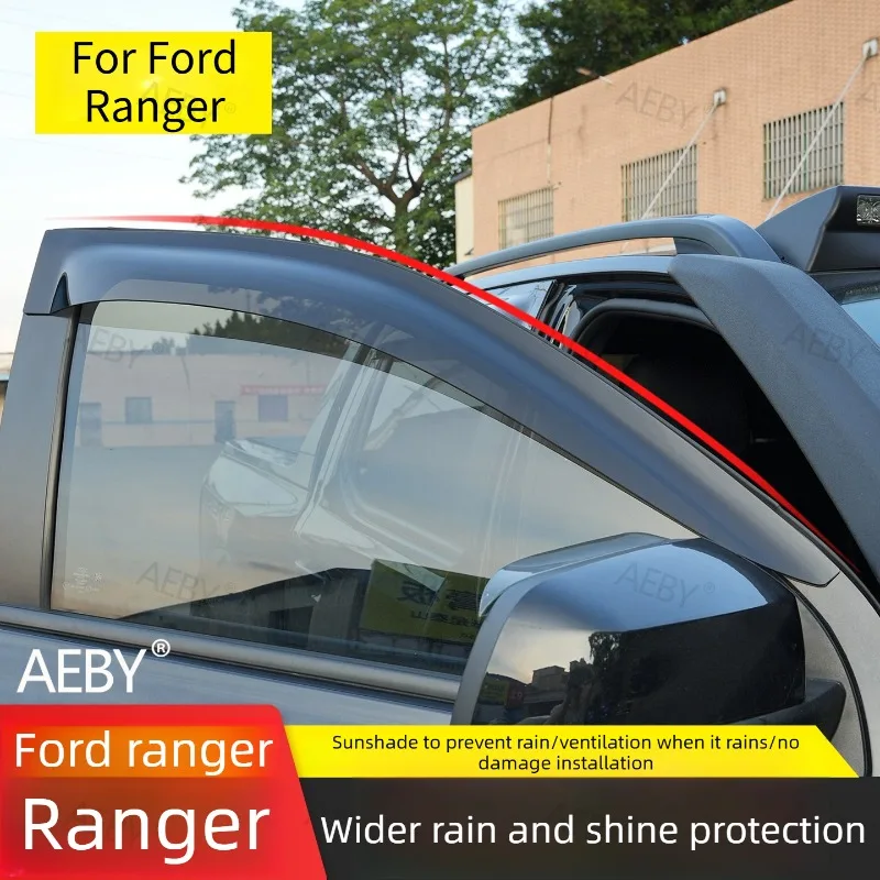 For Ford Ranger 2022-2026 Car window sun visor rain cover,Rain or shine,Protection from wind noise,Side window deflector
For Ford Ranger 2022-2026 Car window sun visor rain cover,Rain or shine,Protection from wind noise,Side window deflector