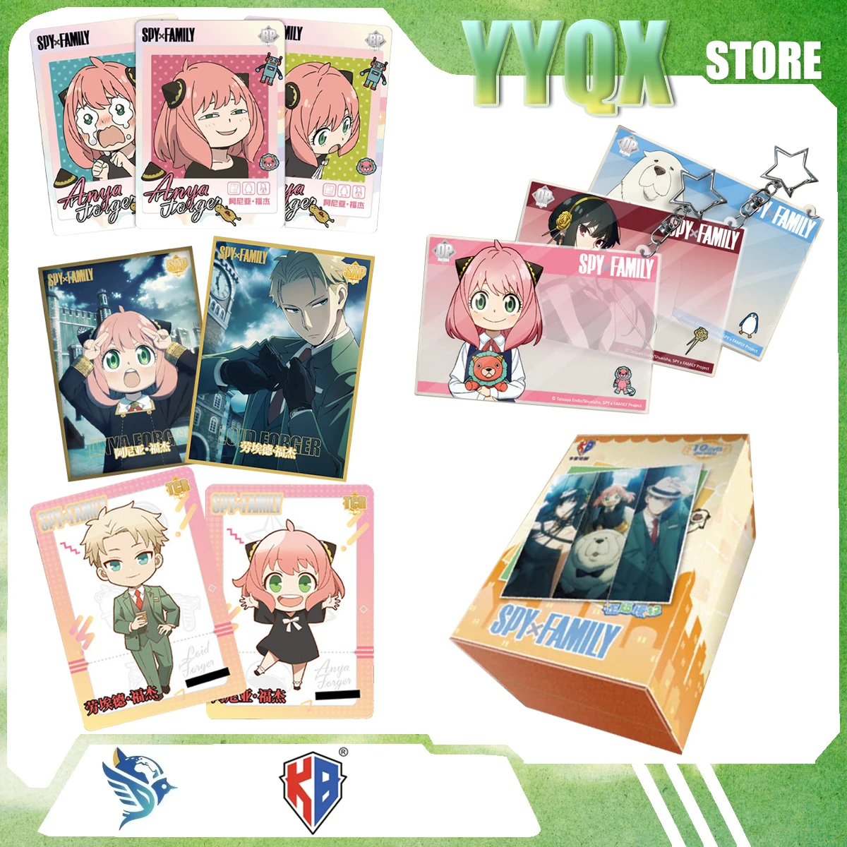 KABAO 2026 NEW SPY×FAMILY collection card periphery cute cartoon game toy collectibles movie surprise gift animation like rare
KABAO 2026 NEW SPY×FAMILY collection card periphery cute cartoon game toy collectibles movie surprise gift animation like rare