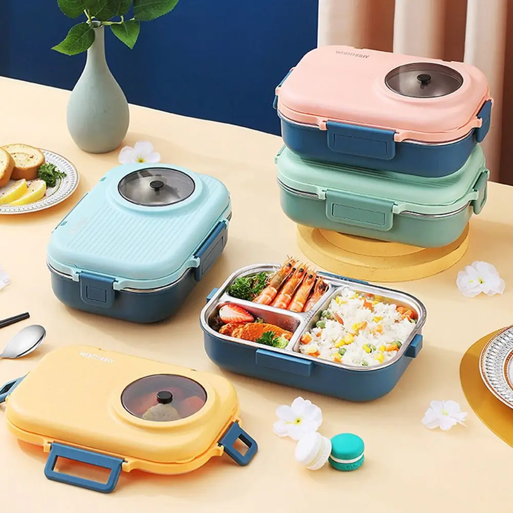 1100ml Double Layer Lunch Box 304 Stainless Steel Leak-Proof Insulated Box Triple Grid Sealed Food Storage Container
1100ml Double Layer Lunch Box 304 Stainless Steel Leak-Proof Insulated Box Triple Grid Sealed Food Storage Container