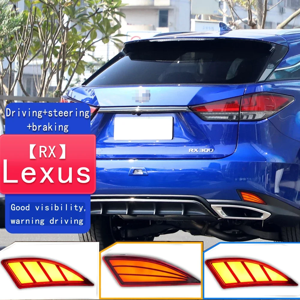 Car LED 12V Rear Bumper Lamps For Lexus RX 2020 2021 2022 Brake Light Turn Signal Backup Reflector Lamp Taillight Fog lamps
Car LED 12V Rear Bumper Lamps For Lexus RX 2020 2021 2022 Brake Light Turn Signal Backup Reflector Lamp Taillight Fog lamps