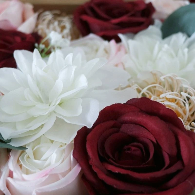 Artificial Flowers Box Set for DIY Wedding Bouquets Hand Flower Table Centerpieces Arrangements Baby Shower 15UB
Artificial Flowers Box Set for DIY Wedding Bouquets Hand Flower Table Centerpieces Arrangements Baby Shower 15UB