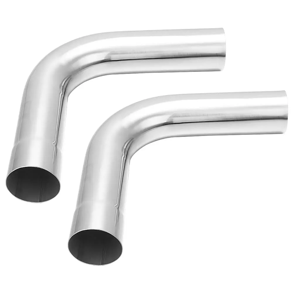 Stainless Steel 2 Inch Outer Diameter 45 Degree Mandrel Bent Exhaust Elbow Pipe, 2 Pieces Set
Stainless Steel 2 Inch Outer Diameter 45 Degree Mandrel Bent Exhaust Elbow Pipe, 2 Pieces Set