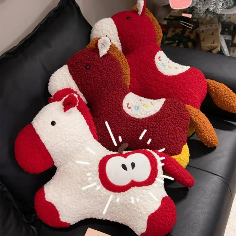 Lovely Stuffed Horse Plush Doll Hugging Comfort Doll Cushion For Holiday Presents And Sofa Children Room Decoration
Lovely Stuffed Horse Plush Doll Hugging Comfort Doll Cushion For Holiday Presents And Sofa Children Room Decoration