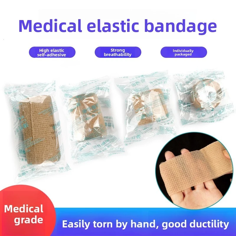 Cohesive Self-Adherent Wrap Bandage - for Pet Orthopedic, Sports Joint & Wrist Support, Elastic Tape
Cohesive Self-Adherent Wrap Bandage - for Pet Orthopedic, Sports Joint & Wrist Support, Elastic Tape