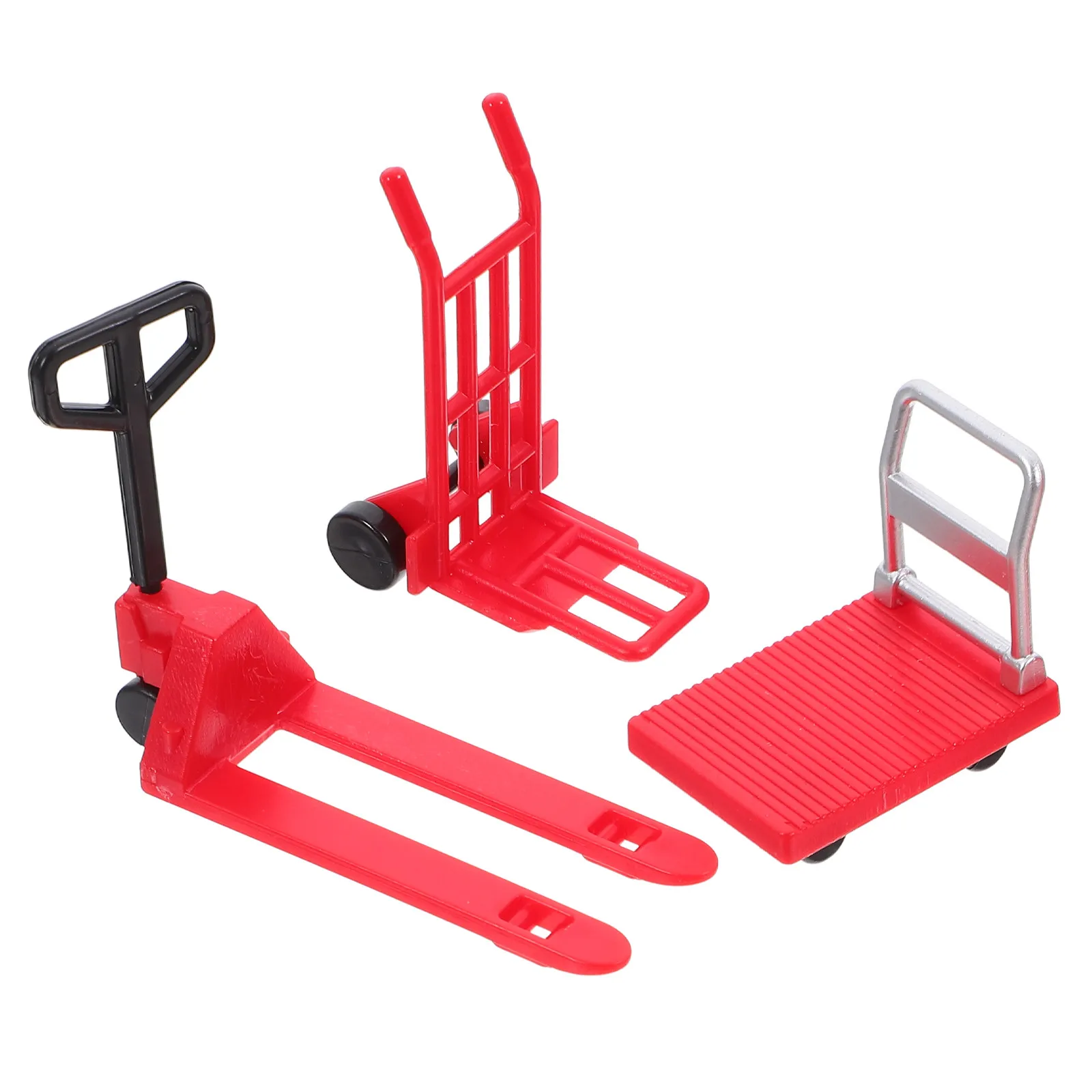 1 Set Mini Construction Moving Vehicle Plastic Realistic Platform Cart Forklift Hand Trolley Safe for Children Play
1 Set Mini Construction Moving Vehicle Plastic Realistic Platform Cart Forklift Hand Trolley Safe for Children Play