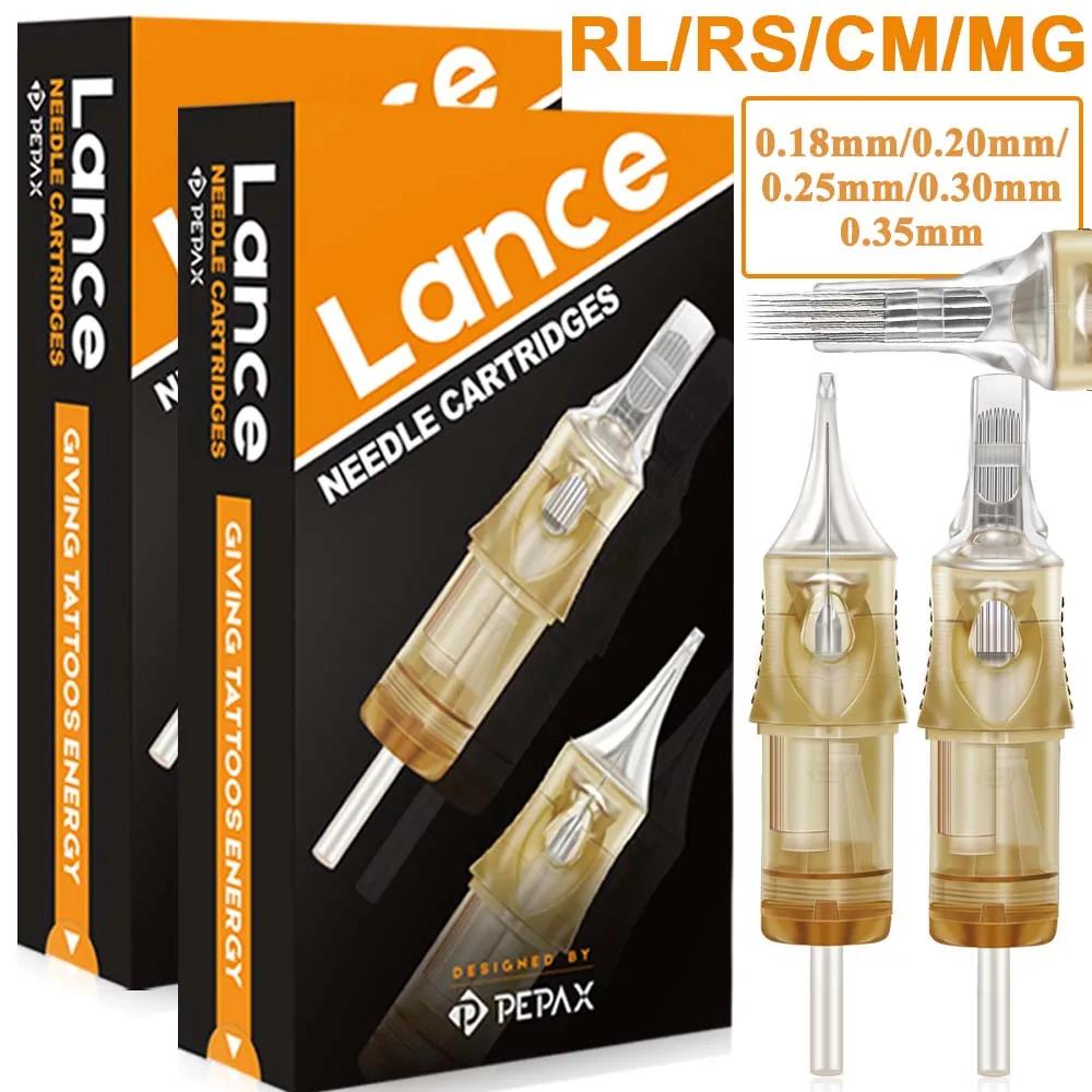 PEPAX Lance Tattoo Cartridge Needle Sterilize RL RS CM M1 Tattoo Cartridges for Makeup Tattoo Machine Needle Ink Tattoo Supplies
PEPAX Lance Tattoo Cartridge Needle Sterilize RL RS CM M1 Tattoo Cartridges for Makeup Tattoo Machine Needle Ink Tattoo Supplies