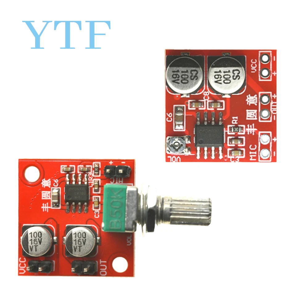 DC4-12V LM386 Плата усилителя электретного микрофона Модуль звукоснимателя микрофона может управлять наушниками Маленькие динамики мощности
DC4-12V LM386 Плата усилителя электретного микрофона Модуль звукоснимателя микрофона может управлять наушниками Маленькие динамики мощности