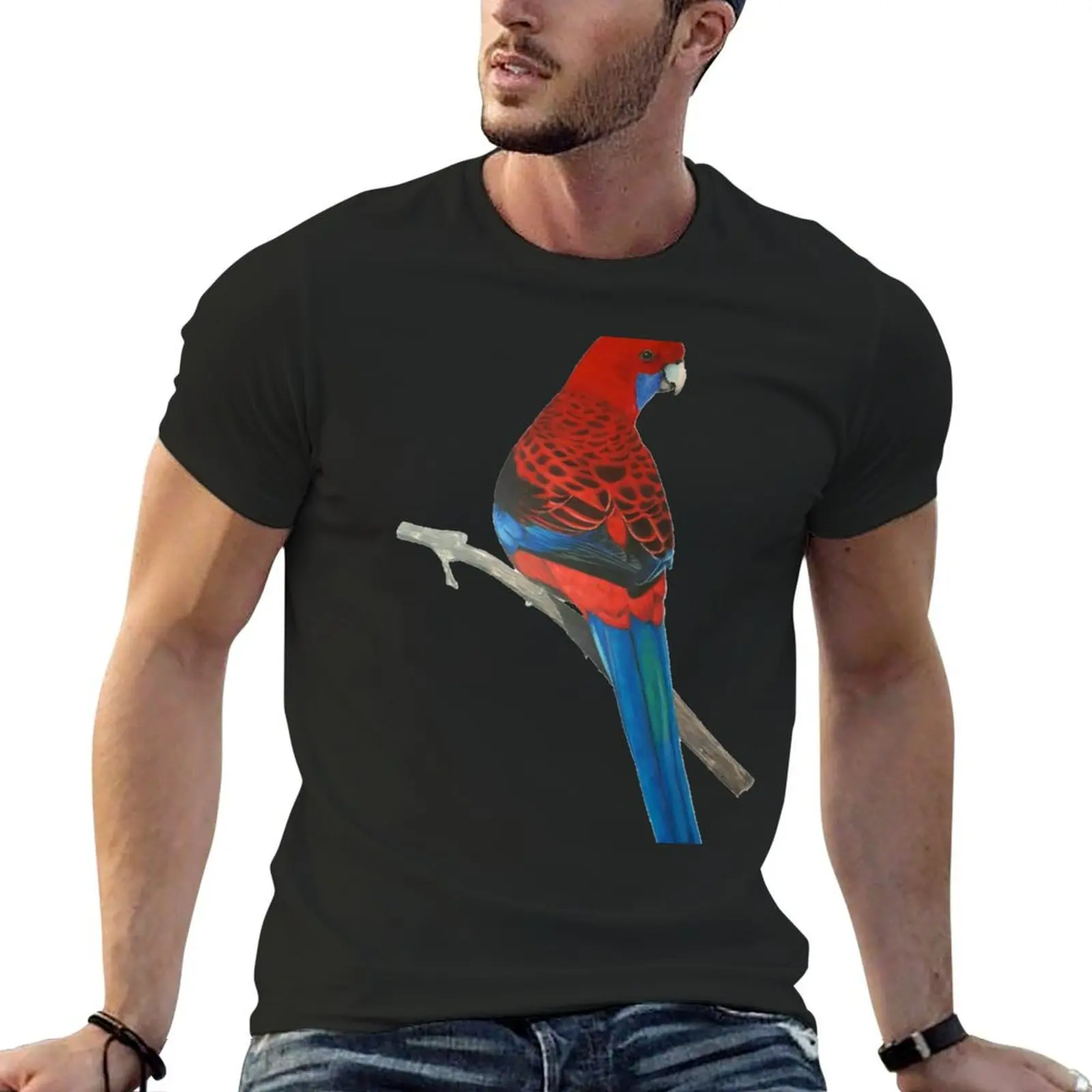 Crimson Rosella Australian Bird T-Shirt korean fashion kawaii clothes plus size tops men graphic tees
Crimson Rosella Australian Bird T-Shirt korean fashion kawaii clothes plus size tops men graphic tees
