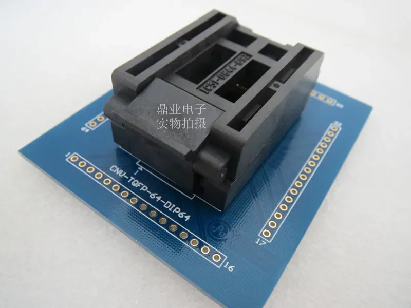 QFP64 TQFP64 IC51-0644-692 Гнездо для проживания позолоченная IC испытательное сиденье Испытательный стенд для гнезда
QFP64 TQFP64 IC51-0644-692 Гнездо для проживания позолоченная IC испытательное сиденье Испытательный стенд для гнезда