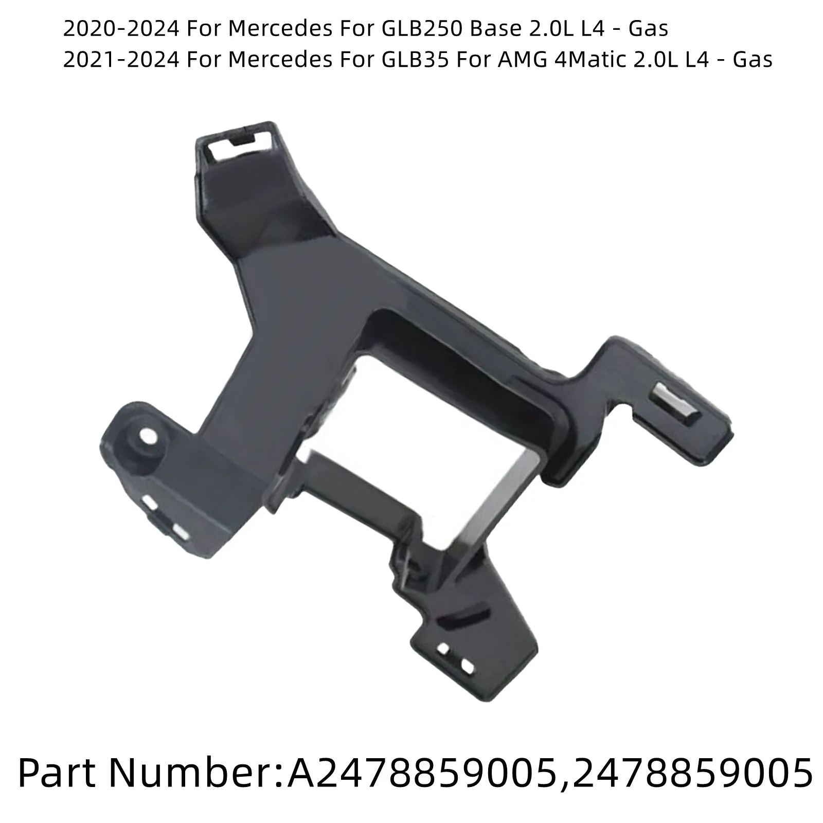 Автомобильный кронштейн датчика расстояния для Mercedes для GLB250 Base 2.0L L4 Gas Для GLB35 Для AMG 4Matic 2.0L L4 - Газ A 2478859005 , 24788590
Автомобильный кронштейн датчика расстояния для Mercedes для GLB250 Base 2.0L L4 Gas Для GLB35 Для AMG 4Matic 2.0L L4 - Газ A 2478859005 , 24788590