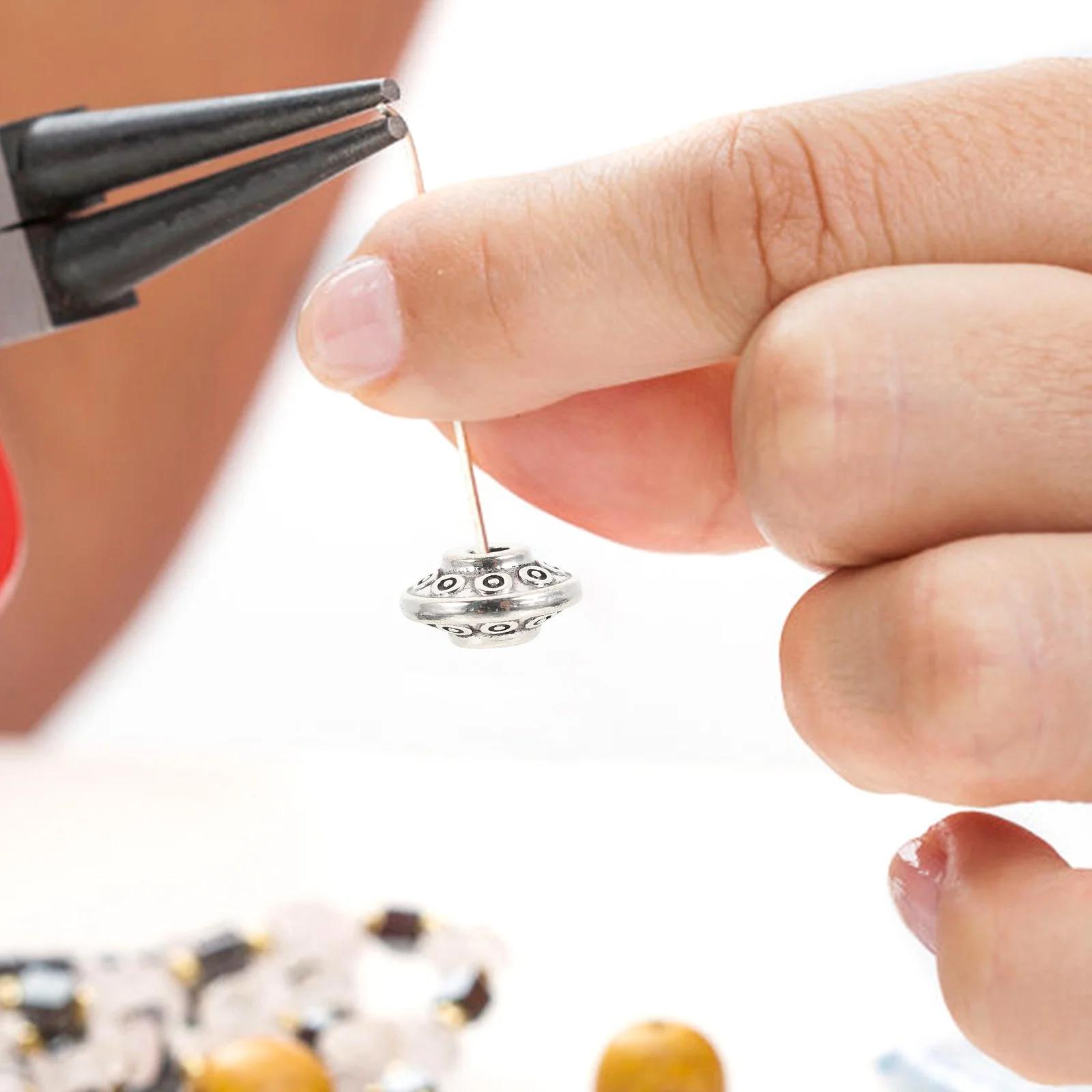 Multicolored Alloy Beads for Jewelry Making Adults Loose DIY Accessories Bracelet Spacer Vintage Craft Project Supplies 
Multicolored Alloy Beads for Jewelry Making Adults Loose DIY Accessories Bracelet Spacer Vintage Craft Project Supplies