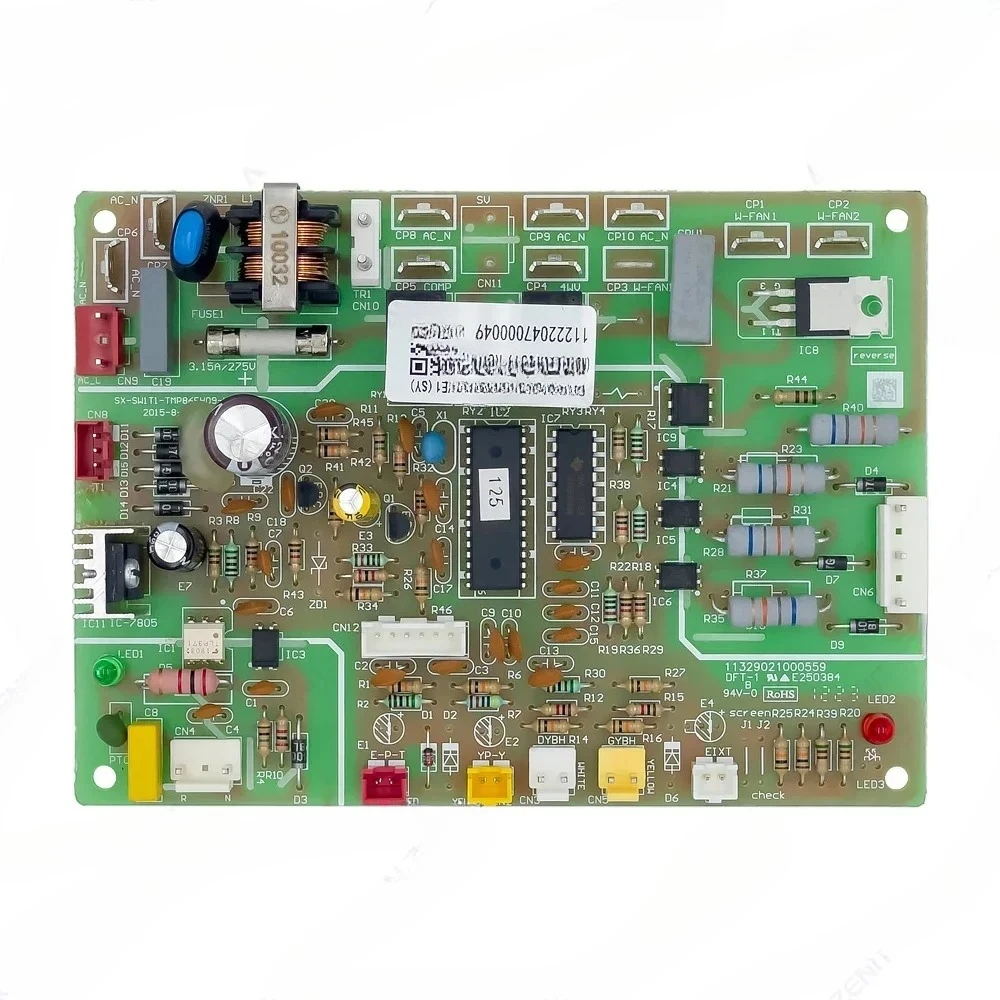 For AUX Air Conditioner Control Board QRD-SW1C-TMP86FH09-SYE1 Circuit PCB 11222047000049 Conditioning Parts
For AUX Air Conditioner Control Board QRD-SW1C-TMP86FH09-SYE1 Circuit PCB 11222047000049 Conditioning Parts