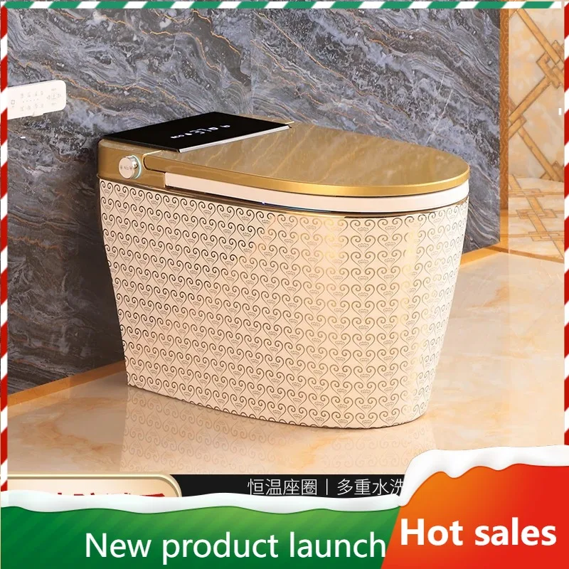F56 French-style New Colorful Integrated Fully Automatic Electric Toilet Smart gold Toilet for Home Use
F56 French-style New Colorful Integrated Fully Automatic Electric Toilet Smart gold Toilet for Home Use