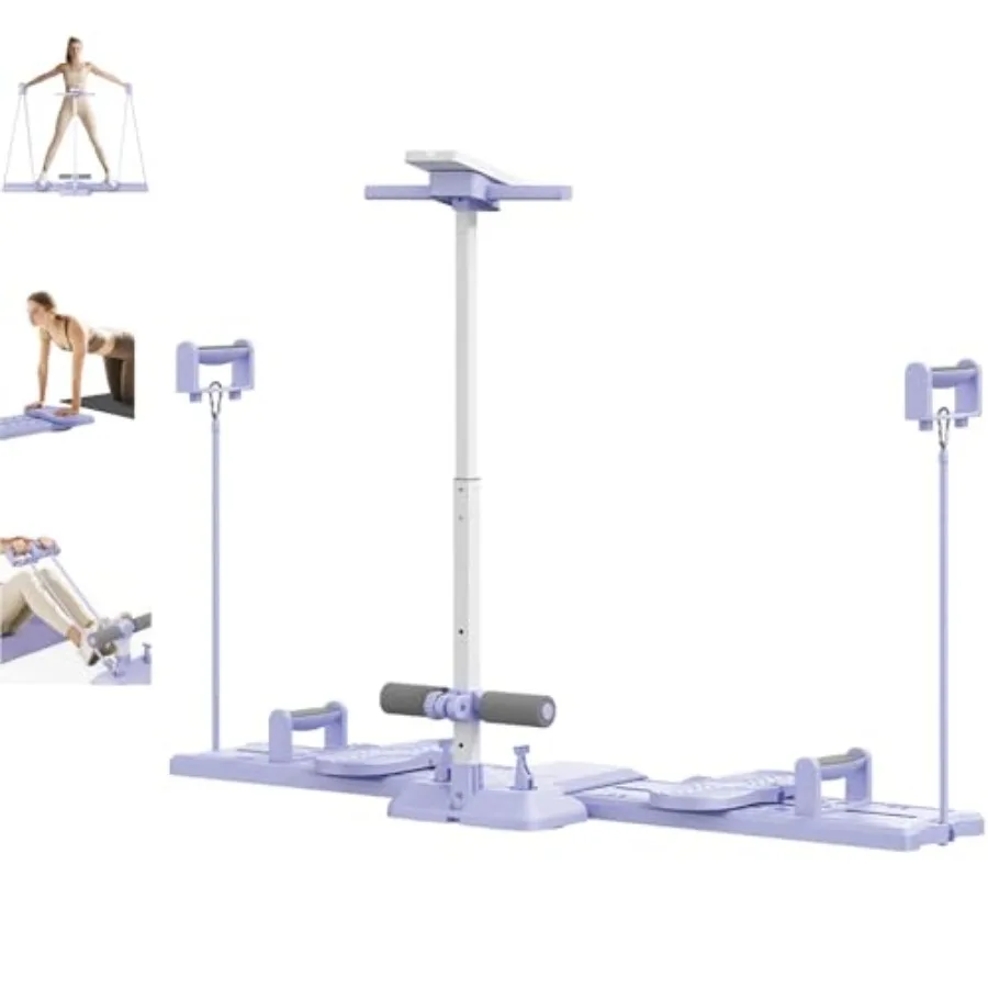 Adjustable Height Foldable Ski Machine with Resistance Bands for Home Use Simulated Ski Trainer for Women Glute and Leg Toning
Adjustable Height Foldable Ski Machine with Resistance Bands for Home Use Simulated Ski Trainer for Women Glute and Leg Toning