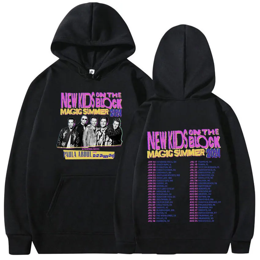New Kids on The Block The Magic Summer 2024 Tour Hoody Men Hip Hop Retro Fashion Pullover Oversized Sweatshirt Unisex Streetwear
New Kids on The Block The Magic Summer 2024 Tour Hoody Men Hip Hop Retro Fashion Pullover Oversized Sweatshirt Unisex Streetwear