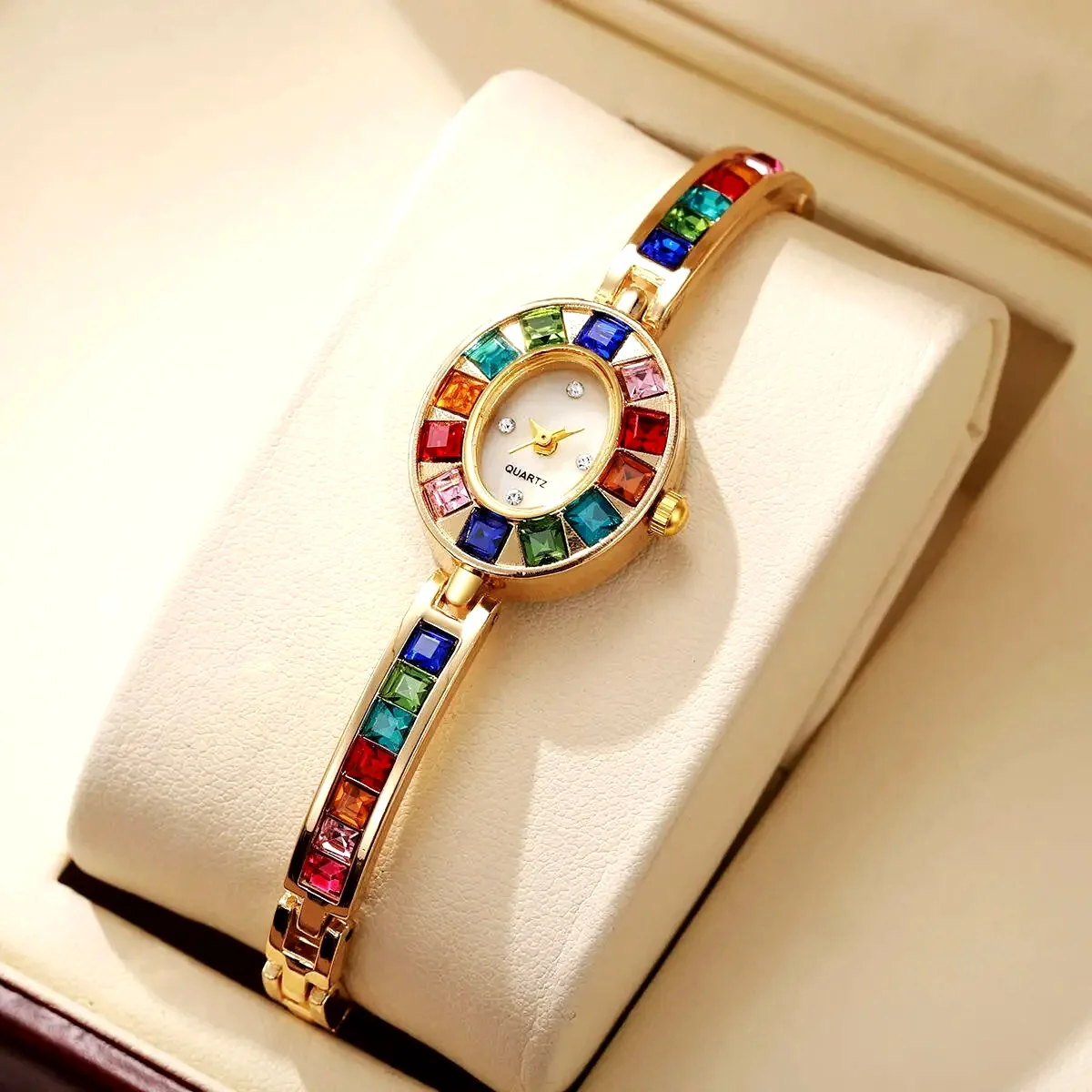 Luxury Rhinestone Women Watches Fashion Bracelet Band Ladies Quartz Watch Relogio Feminino(Without Box)
Luxury Rhinestone Women Watches Fashion Bracelet Band Ladies Quartz Watch Relogio Feminino(Without Box)