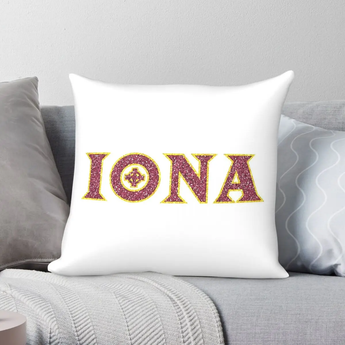 Iona College New York Square Pillowcase Polyester Linen Velvet Printed Zip Decorative Home Cushion Cover
Iona College New York Square Pillowcase Polyester Linen Velvet Printed Zip Decorative Home Cushion Cover