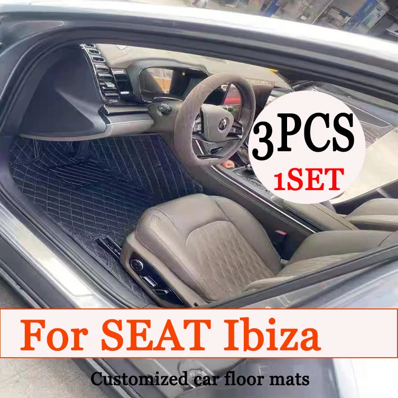 Car Floor Mats For SEAT Ibiza 6J 6P MK4 2008~2017 Waterproof Rugs Durable Carpets Luxury Leather Mat Car Accessories 2009 2010
Car Floor Mats For SEAT Ibiza 6J 6P MK4 2008~2017 Waterproof Rugs Durable Carpets Luxury Leather Mat Car Accessories 2009 2010