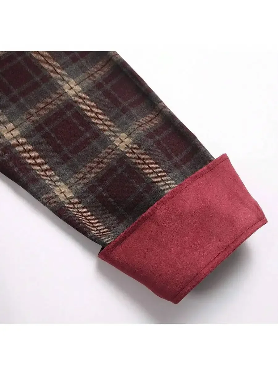 Mens Brushed Flannel Button Down Shirt Long Sleeve Plaid Casual
Mens Brushed Flannel Button Down Shirt Long Sleeve Plaid Casual