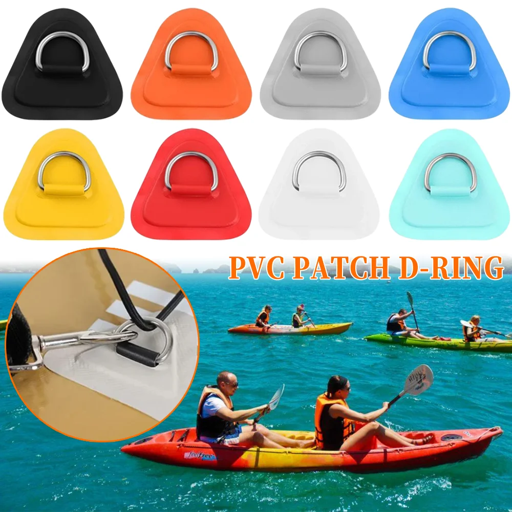 Inflatable Boat Stainless D-Ring Triangle Kayak Rope Accessory Surfboard Dinghy Boat PVC Patch Loop Deck Rigging Water Sports
Inflatable Boat Stainless D-Ring Triangle Kayak Rope Accessory Surfboard Dinghy Boat PVC Patch Loop Deck Rigging Water Sports