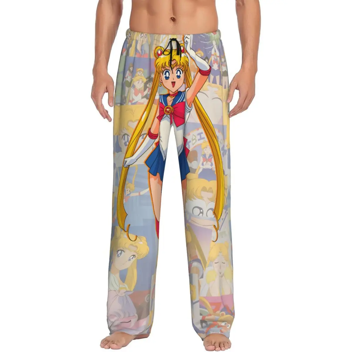 Custom Men S-Sailors Moons Pajama Pants Print Comic Cartoon Vintage Print Sleep Sleepwear Bottoms with Pockets
Custom Men S-Sailors Moons Pajama Pants Print Comic Cartoon Vintage Print Sleep Sleepwear Bottoms with Pockets