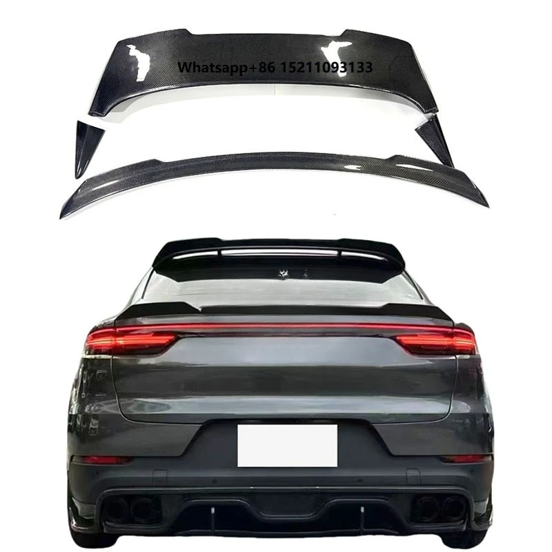Car Exterior Accessories for Cayenne Coupe Mansry Style Carbon Fiber Rear Roof Spoiler for Cayenne Coupe 9Y0 E3 Top Wing
Car Exterior Accessories for Cayenne Coupe Mansry Style Carbon Fiber Rear Roof Spoiler for Cayenne Coupe 9Y0 E3 Top Wing