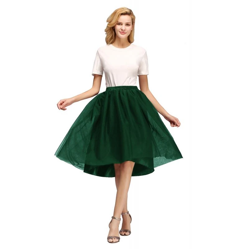Women's Summer Simple Tulle Skirt Elastic Waist Knee Length Mesh Net Tutu Skirts Costume Party Prom Cocktail Dress CPA1847 2026
Women's Summer Simple Tulle Skirt Elastic Waist Knee Length Mesh Net Tutu Skirts Costume Party Prom Cocktail Dress CPA1847 2026
