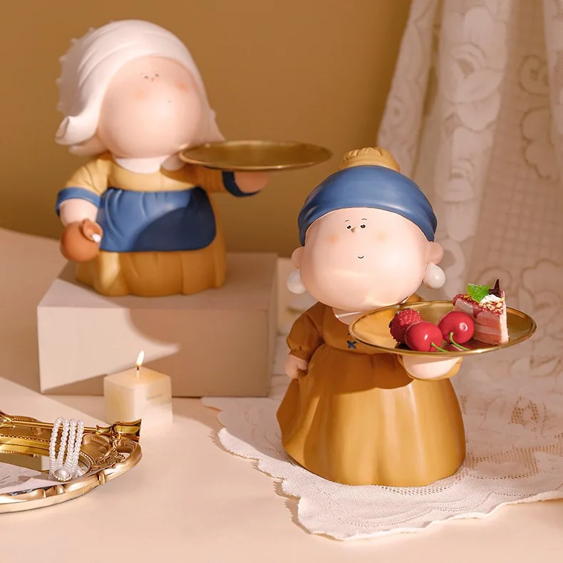 European Style Artist, Entrance Key Tray, Storage Decoration, Home Soft Decoration, Resin Crafts
European Style Artist, Entrance Key Tray, Storage Decoration, Home Soft Decoration, Resin Crafts