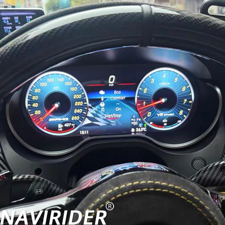 12,3-дюймовая ЖК-панель приборов для Mercedes-Benz A-Class GLA CLA W176 X156 2016-2019 NTG5.0, спидометр, интеллектуальный приборный кластер, связь с устройствами
12,3-дюймовая ЖК-панель приборов для Mercedes-Benz A-Class GLA CLA W176 X156 2016-2019 NTG5.0, спидометр, интеллектуальный приборный кластер, связь с устройствами