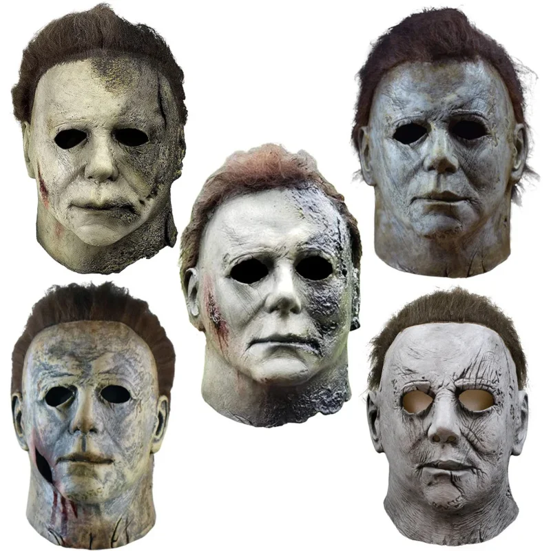 Movie Michael Myers Costume Halloween Cosplay Horror Killer Full Face Latex Mascara Terror Adult Rave Masquerade Mask for Men
Movie Michael Myers Costume Halloween Cosplay Horror Killer Full Face Latex Mascara Terror Adult Rave Masquerade Mask for Men