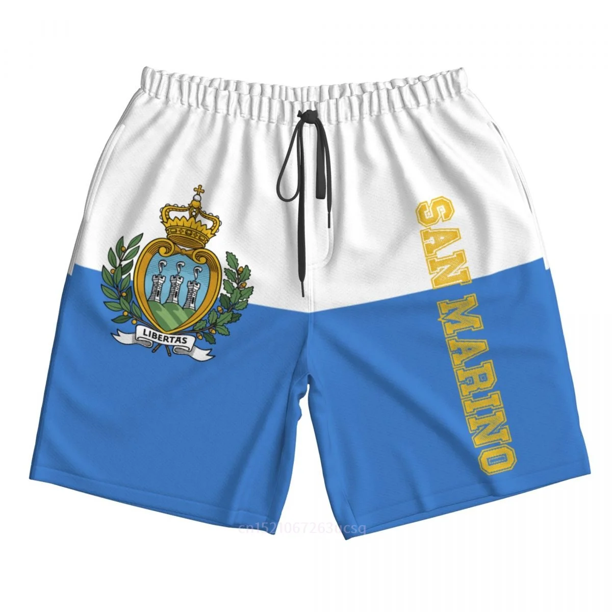 2025 Summer Polyester San Marino Country Flag 3D Printed Men's Board Shorts Beach Pocket Running Summer Pants
2025 Summer Polyester San Marino Country Flag 3D Printed Men's Board Shorts Beach Pocket Running Summer Pants
