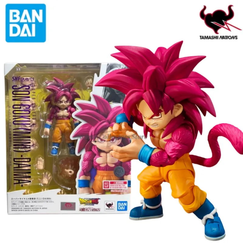 In Stock Genuine Bandai Dragon Ball DAIMA S.H.Figuarts Super Saiyan 4 Son Goku (Mini) -DAIMA Figures Anime Model Toy Gift
In Stock Genuine Bandai Dragon Ball DAIMA S.H.Figuarts Super Saiyan 4 Son Goku (Mini) -DAIMA Figures Anime Model Toy Gift