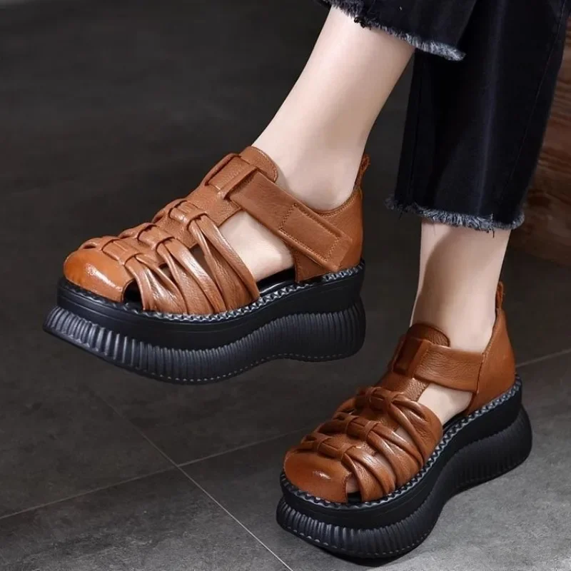 Women's Shoes 2025 Buckle Strap Women's Sandals Fashion Cover Heel Casual Sandals Women New Best Seller Solid Closed Toe Sandals
Women's Shoes 2025 Buckle Strap Women's Sandals Fashion Cover Heel Casual Sandals Women New Best Seller Solid Closed Toe Sandals