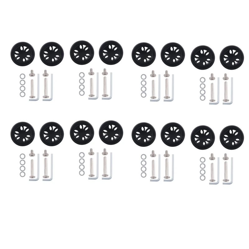 Hot Kf-8 Set 50X15mm Luggage Wheels Replacement Wear Resistant PU Caster Suitcase Replacement Wheels Luggage Replacement Wheels
Hot Kf-8 Set 50X15mm Luggage Wheels Replacement Wear Resistant PU Caster Suitcase Replacement Wheels Luggage Replacement Wheels
