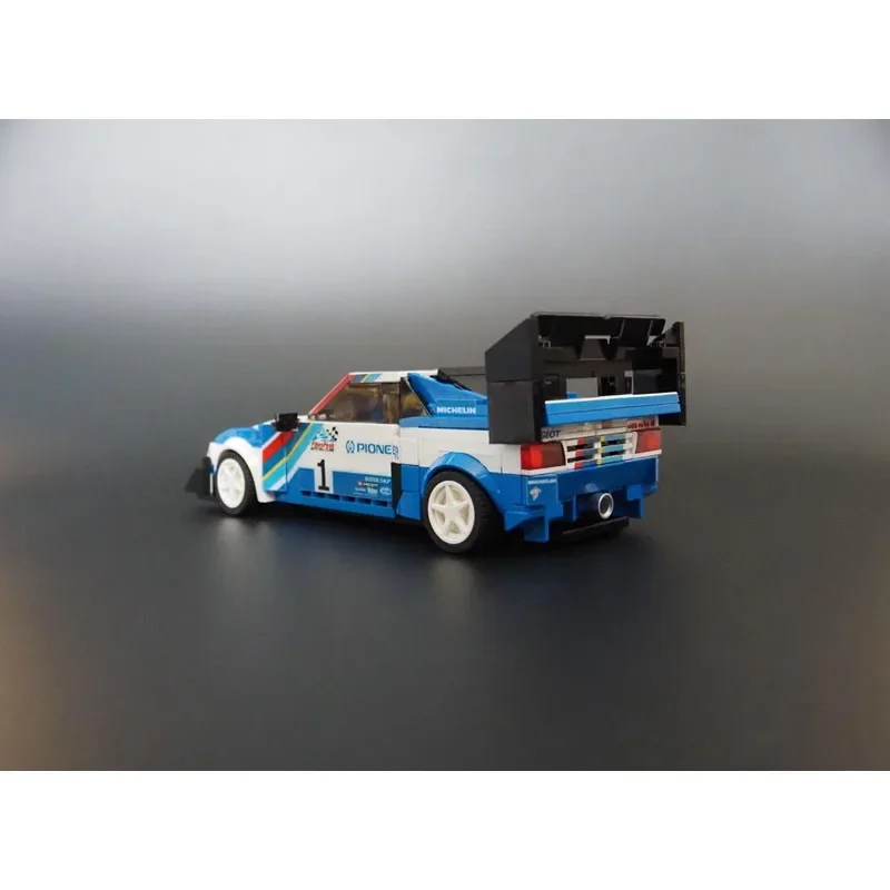 MOC-180671 Новый классический культовый спортивный автомобиль 405 Turbo16, гоночный строительный блок, модель 459, детали, детская игрушка на день рождения для мальчиков, подарок
MOC-180671 Новый классический культовый спортивный автомобиль 405 Turbo16, гоночный строительный блок, модель 459, детали, детская игрушка на день рождения для мальчиков, подарок
