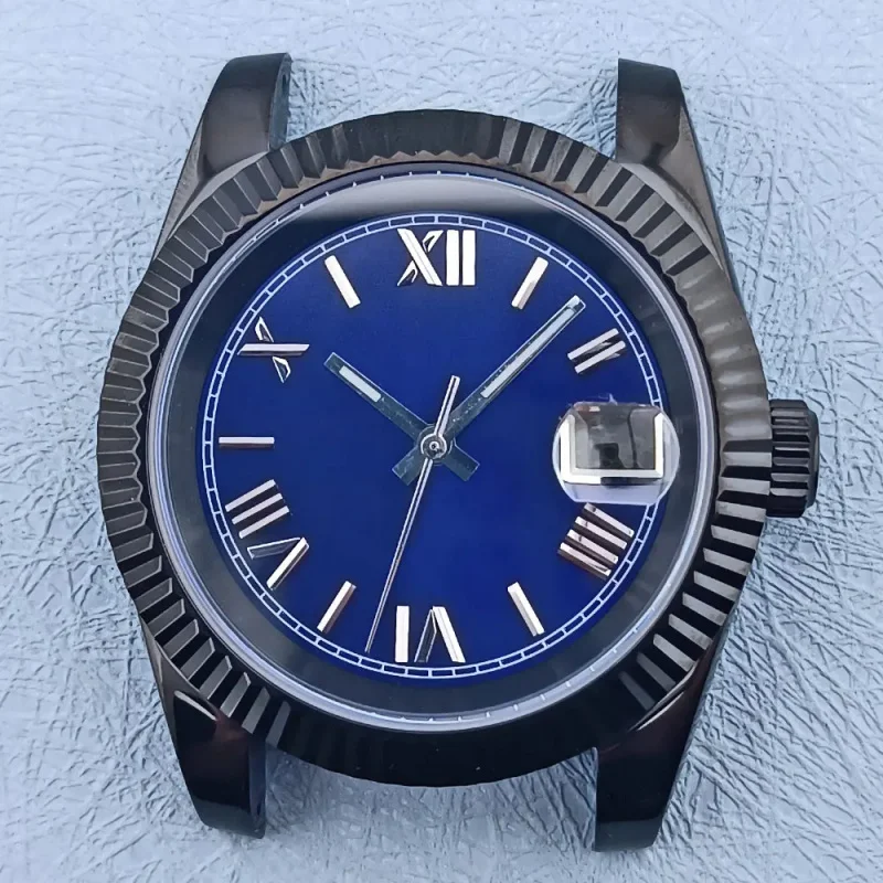 Черный корпус Datejust 39 мм из нержавеющей стали 316L с сапфировым стеклом, подходит для циферблата 28,5 мм, водонепроницаемость 5 бар, подходит для механизмов NH35 и NH36.
Черный корпус Datejust 39 мм из нержавеющей стали 316L с сапфировым стеклом, подходит для циферблата 28,5 мм, водонепроницаемость 5 бар, подходит для механизмов NH35 и NH36.
