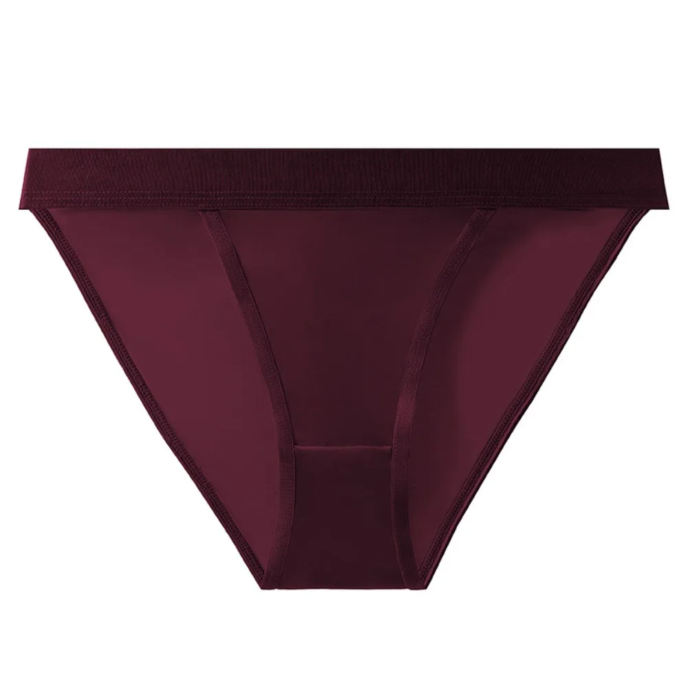 Lingerie Low Waist Satin Silk Briefs Underpants Solid Color Ice Silk Panties Cotton Crotch Seamless Women's Underwear Women
Lingerie Low Waist Satin Silk Briefs Underpants Solid Color Ice Silk Panties Cotton Crotch Seamless Women's Underwear Women