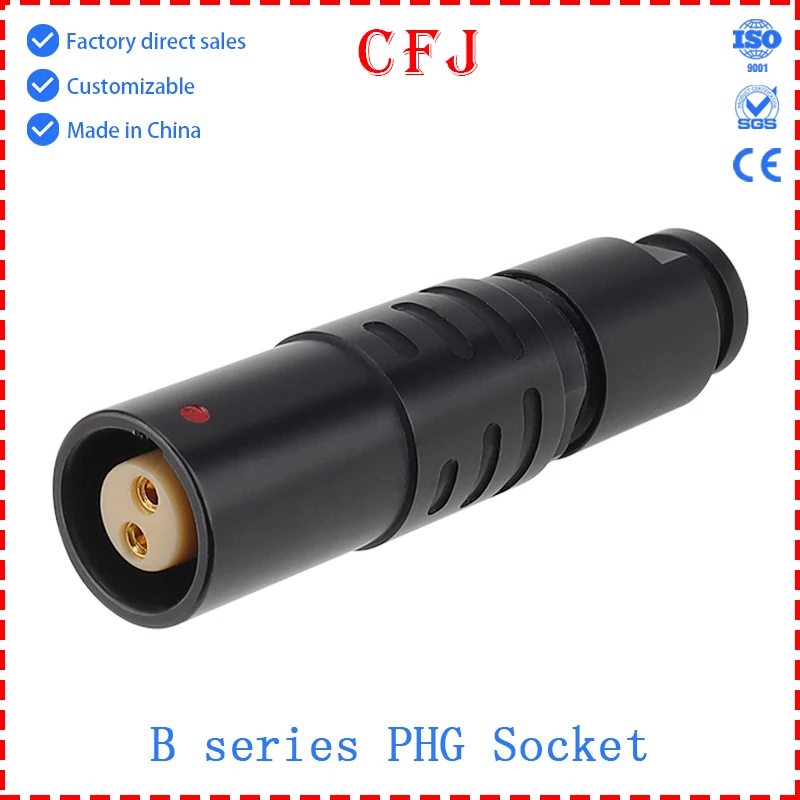 CFJ 0B 1B PHG Black Aviation Circular Connector Push-Pull Female Socket 2 3 4 5 6 7 9 Pin for Electrical Engineering
CFJ 0B 1B PHG Black Aviation Circular Connector Push-Pull Female Socket 2 3 4 5 6 7 9 Pin for Electrical Engineering