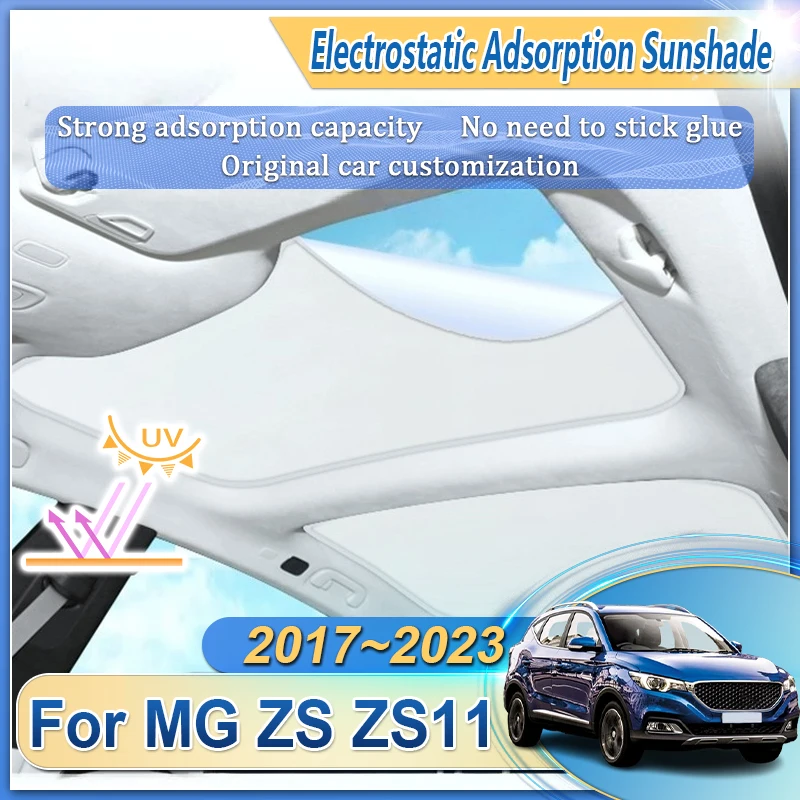 Солнцезащитный козырек на крышу автомобиля, подходит для MG ZS ZST VS Mk1 ZS11 2017 ~ 2023, электростатическая адсорбция, слепая затенение, люк на крыше, солнцезащитный козырек, детали мансаря 
Солнцезащитный козырек на крышу автомобиля, подходит для MG ZS ZST VS Mk1 ZS11 2017 ~ 2023, электростатическая адсорбция, слепая затенение, люк на крыше, солнцезащитный козырек, детали мансаря