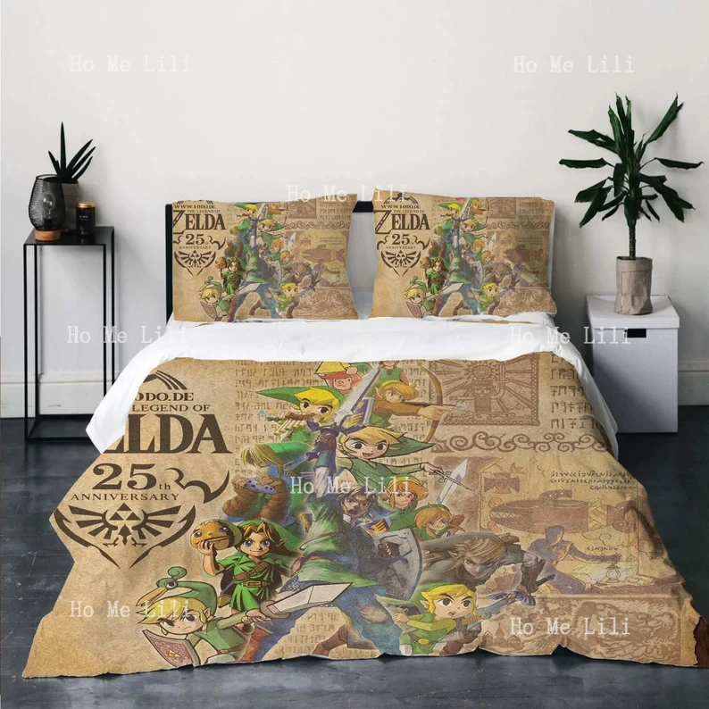 Christmas Of Zelda Three-Piece Quilt Cover Home Decor Gift For Soft Comfortable Bedding
Christmas Of Zelda Three-Piece Quilt Cover Home Decor Gift For Soft Comfortable Bedding