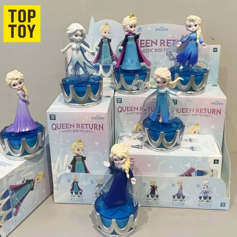 TOPTOY Genuine Disney Frozen Queen Return Series Blind Box Wind Up Rotating Music Box Desktop Display Figurine Ornament Gift
TOPTOY Genuine Disney Frozen Queen Return Series Blind Box Wind Up Rotating Music Box Desktop Display Figurine Ornament Gift