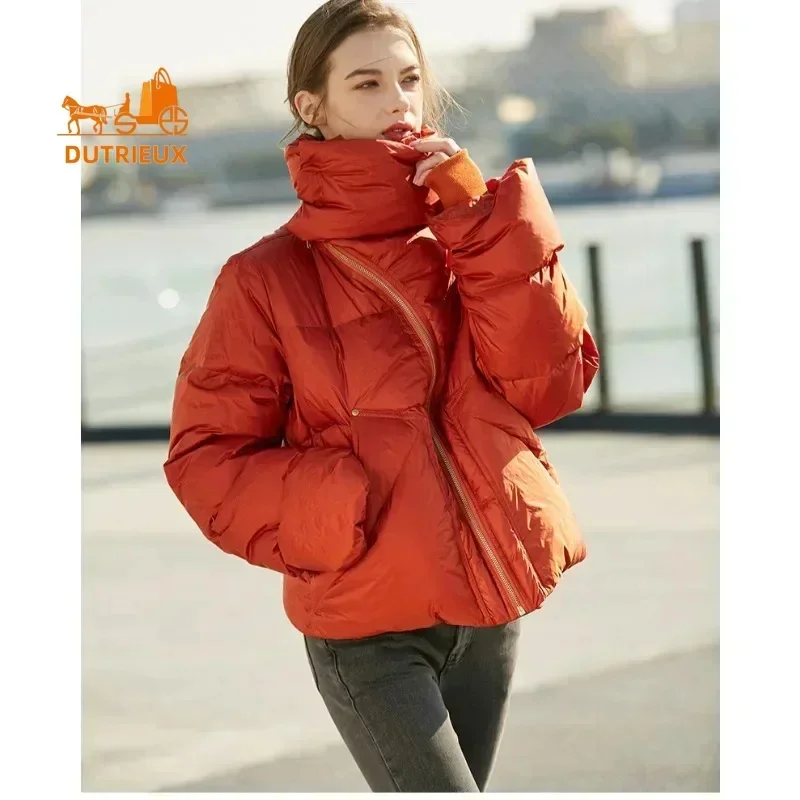 New Winter Cotton Jacket for Women,heavy Industry 90% High Down White Duck Thickened Women Short Lapel Coat
New Winter Cotton Jacket for Women,heavy Industry 90% High Down White Duck Thickened Women Short Lapel Coat