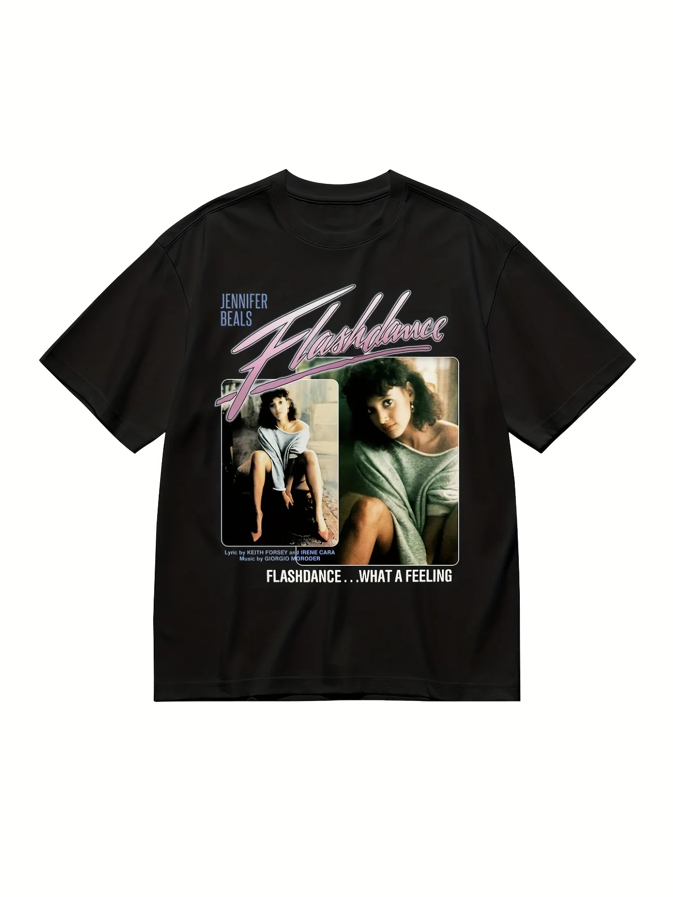 Flashdance Movie Vintage Graphic T-Shirt by Irene Cara - 100% Heavy Cotton, Retro 80s Crew Neck for Men & Women, Iconic
Flashdance Movie Vintage Graphic T-Shirt by Irene Cara - 100% Heavy Cotton, Retro 80s Crew Neck for Men & Women, Iconic