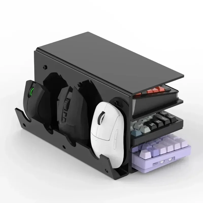 Desktop Acrylic 3-layer Keyboard Mouse Miscellaneous Storage Stand Multifunctional Tablet Holder For iPad MacBook Laptop Mount
Desktop Acrylic 3-layer Keyboard Mouse Miscellaneous Storage Stand Multifunctional Tablet Holder For iPad MacBook Laptop Mount