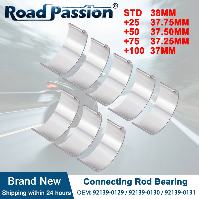 Motorcycle Connecting Rod Bearing For Kawasaki ZG1400 1400GTR ZX1400 Ninja ZX-14R ZX-14 ZZR1400 92139-0129 92139-0130 92139-0131
Motorcycle Connecting Rod Bearing For Kawasaki ZG1400 1400GTR ZX1400 Ninja ZX-14R ZX-14 ZZR1400 92139-0129 92139-0130 92139-0131