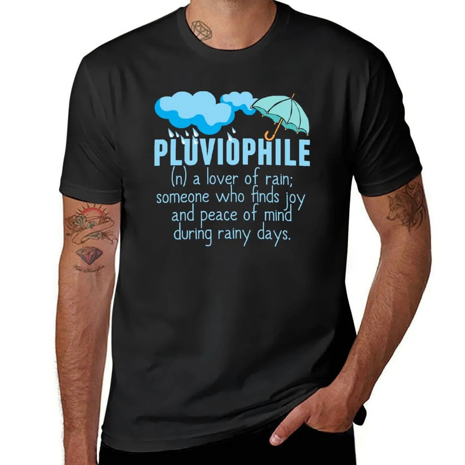 Pluviophile - Love of Rain T-Shirt summer top heavyweights sweat mens workout shirts
Pluviophile - Love of Rain T-Shirt summer top heavyweights sweat mens workout shirts